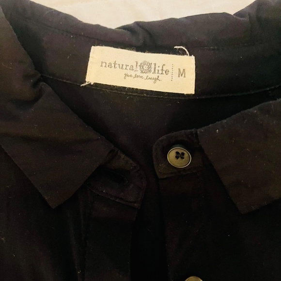 Natural Life Rebecca short-sleeve tiered midi dress - size M - Picture 2 of 5